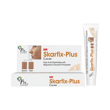 Fixderma New Skarfix-Plus Cream With Kojic Acid For Hyperpigmentation, Melasma & Acne Scars