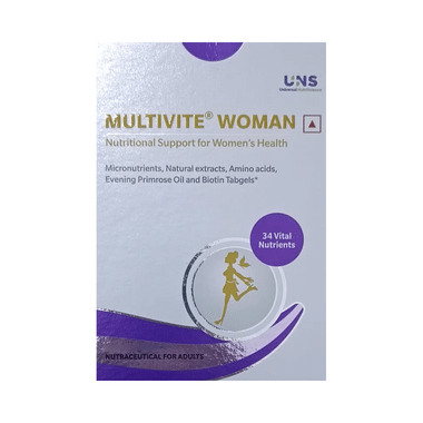 Multivite Woman Health Supplement Softgel with Essential Vitamins & Minerals