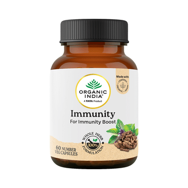 Organic India Immunity Veg Capsule