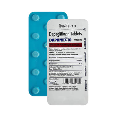 Dapanid 10mg Tablet