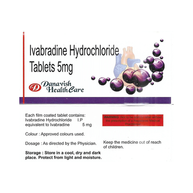 Danavish Ivabradine 5mg Tablet