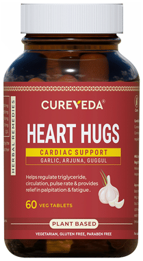 Cureveda Heart Hugs Tablet: Buy bottle of 60.0 tablets at best