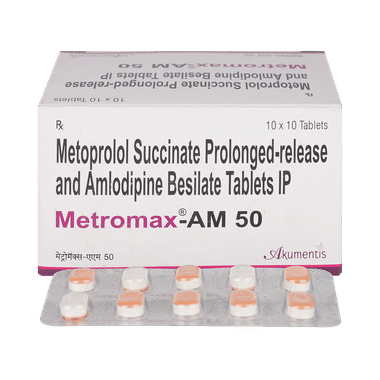 Metromax AM 5 mg/50 mg Tablet