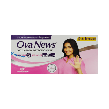 Ova News Ovulation Detection Kit to Identify Fertility Days | For Pregnancy Planning