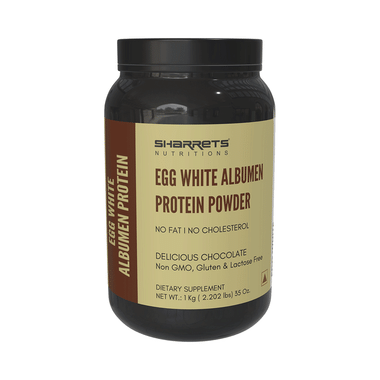 Sharrets Egg White Albumen Protein Chocolate Powder