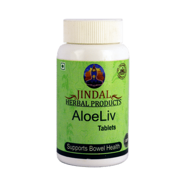 Jindal Herbal Aloeliv Tablet (60 Each) Buy 2 Get 1 Free