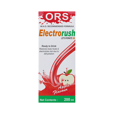 Electrorush ORS (200ml Each) Apple