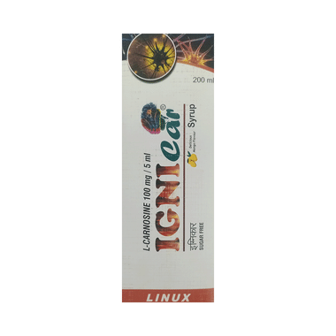 Ignicar Sugar Free L-Carnosine Syrup | Flavour Delicious Mango