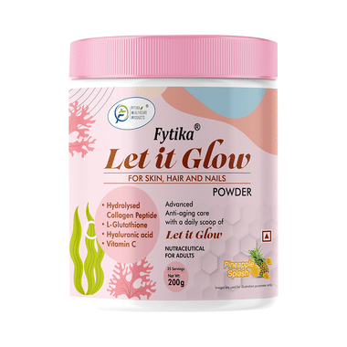 Fytika Let It Glow For Skin, Hair And Nails Powder Pineapple Splash