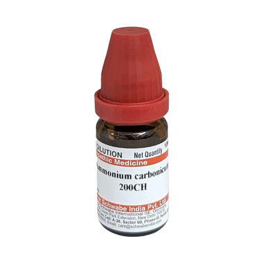 Dr Willmar Schwabe India Ammonium Carbonicum Dilution 200 CH