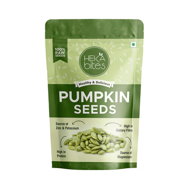 Heka Bites Pumpkin Seeds | Rich In Protein, Fibre, Potassium & Magnesium