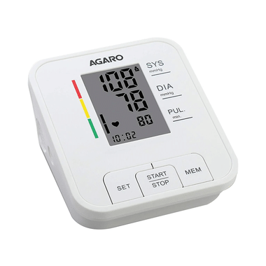Agaro Bp 601 Automatic Digital Blood Pressure Monitor