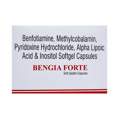 Bengia Forte Softgel Capsule Bengia Forte Softgel Capsule