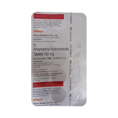 Ensorex 100mg Tablet