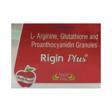 Rigin Plus Granules Sugar Free Granules Apple