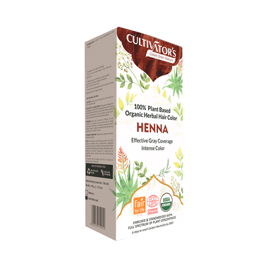 Cultivator's Organic Herbal Hair Color Henna