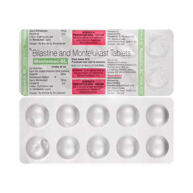 Montemac BL 20mg/10mg Tablet