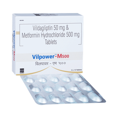 Vilpower-M 500 Tablet