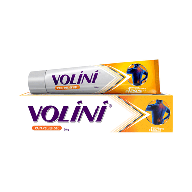 Volini Pain Relief Gel For Sprain, Muscle, Joint, Neck & Low Back Pain | Bone, Joint & Muscle Care