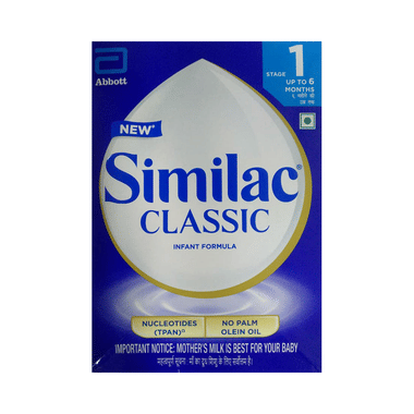Similac Stage 1 Infant Formula (Up To 6 Months) Classic