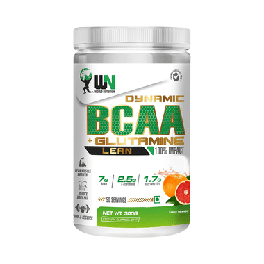 WN World Nutrition Dynamic BCAA + Glutamine Lean Tangy Orange