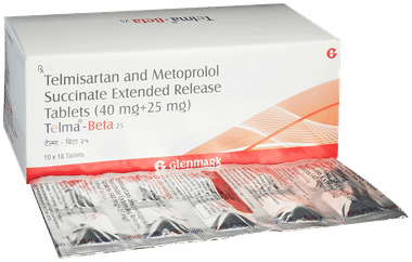 Telma-Beta 25 Tablet ER Telma-Beta 25 Tablet ER