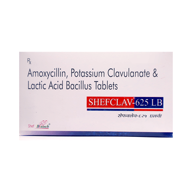 Shefclav 625 LB Tablet