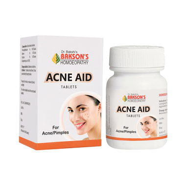 Bakson's Homoeopathy Acne Aid Tablet