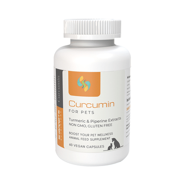 Sharrets Highly Bioavailable Curcumin Veggie Capsule for Pet