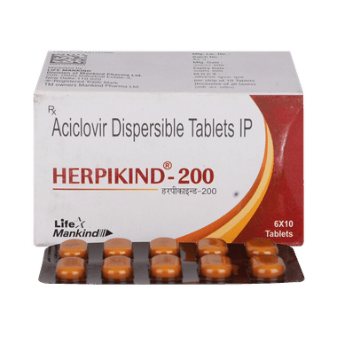 Herpikind 200 Tablet DT