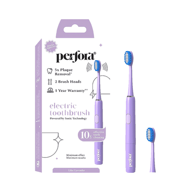 Perfora Lilac Lavender Electric Toothbrush