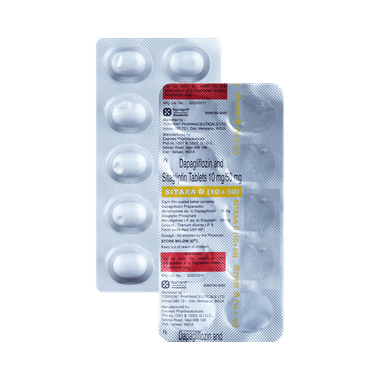 Sitaxa D 10mg/50mg Tablet