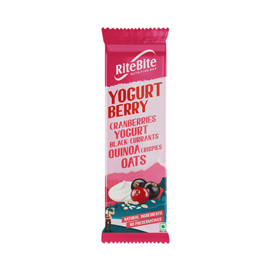 RiteBite Nutrition Bar Yogurt Berry