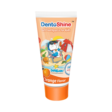 DentoShine Orange Gel Toothpaste For Kids