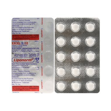 Liponorm 5mg Tablet