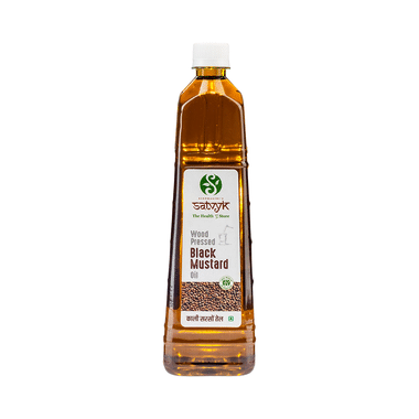 Satvyk Wood Pressed Black Mustard Oil