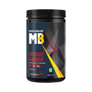 MuscleBlaze Weight Gainer | With Added Digezyme for Muscle Mass | Flavour Chocolate