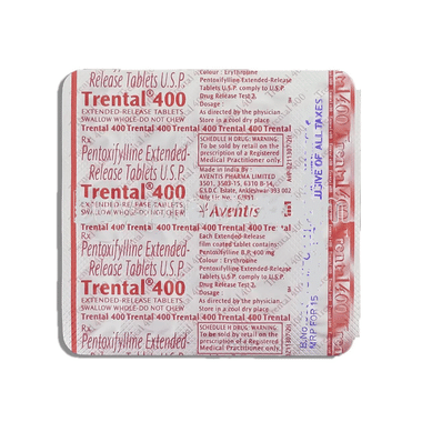 Trental 400 Tablet PR