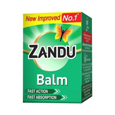 Zandu Balm | Effective Relief From Cold, Headache & Body Ache