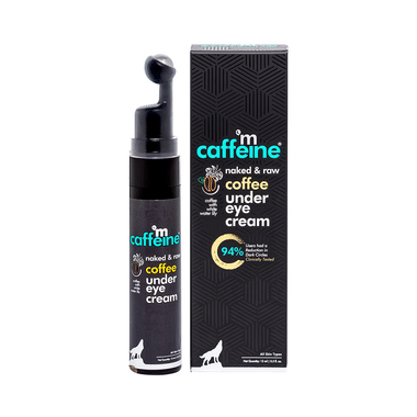 MCaffeine Naked & Raw Coffee Under Eye Cream | For Eye Care | For All Skin Types