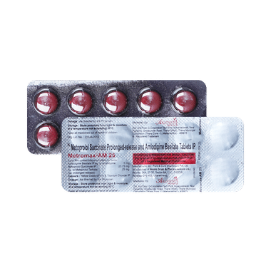 Metromax AM 5 mg/25 mg Tablet