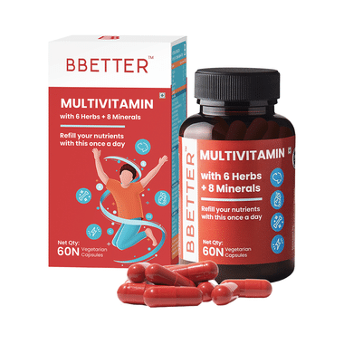 BBetter Multivitamin Vegetarian Capsule