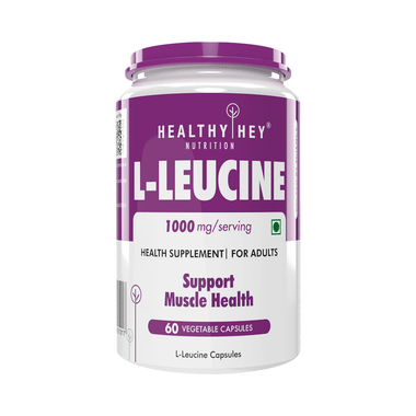 HealthyHey Nutrition L-Leucine Vegetable Capsule