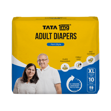 Tata 1mg Adult Diaper Pant Style XL