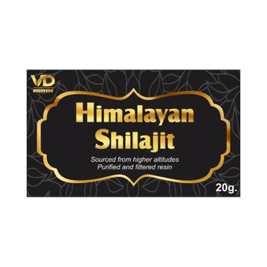 VD Ayurveda Shilajit Resin