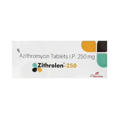 Zithrolen 250 Tablet