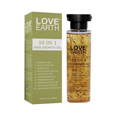 Love Earth 10 In 1 Hair Growth Oil