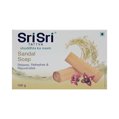 Sri Sri Tattva Sandal Soap | Relaxes, Refreshes & Rejuvenates The Skin
