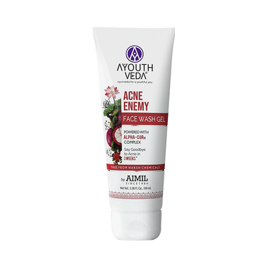 Ayouthveda Acne Enemy Face Wash Gel