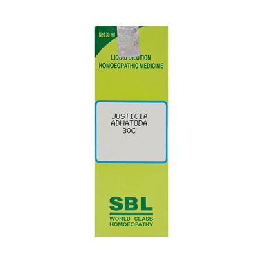 SBL Justicia Adhatoda Dilution 30 CH